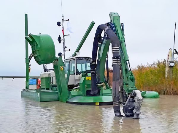 水路两用清淤挖机