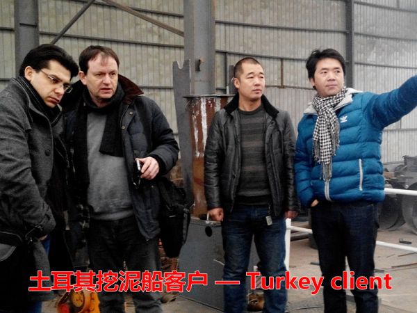 土耳其挖泥船客户